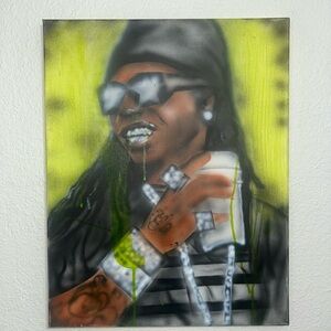 1/1 Airbrush canvas ‘Wayne’s Cup’